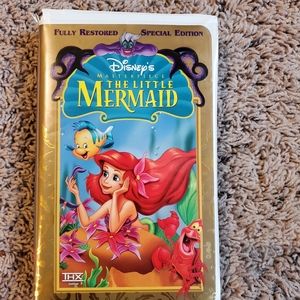 🛍The Little Mermaid VHS Walt Disney Masterpiece Collection, Fully Restored